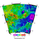 Mercury’s Great Valley shown in shades of dark blue in this high-resolution topographic map. Image: NASA/Johns Hopkins University Applied Physics Laboratory/Carnegie Institution of Washington/DLR/Smithsonian Institution